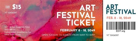make your own tickets free.
